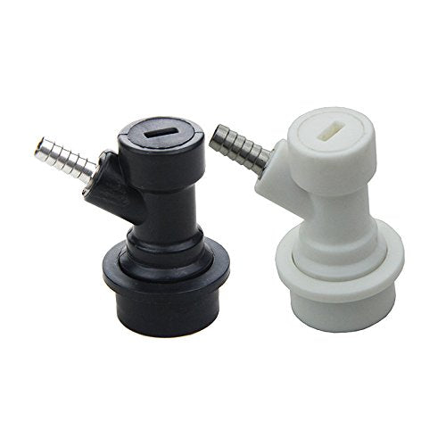 UP100 Home Brew Beer Kegs Ball Lock Cornelius Style Black + White Repair Disconnects