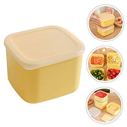 2Pcs Large Cheese Storage Boxes with Lids for Fridge Airtight Dairy and Meat Keeper Containers Freshness Preservation for Sliced Cheese and Food Storage in Kitchen