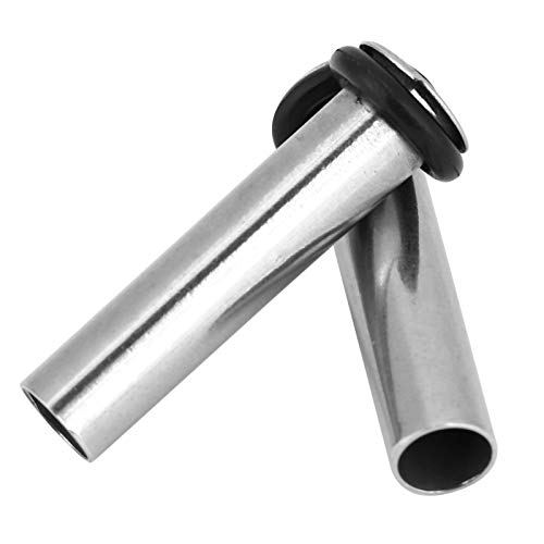 Pissente 2Pcs Stainless Steel Dip Tube Gas In with for Cornelius Corny Keg Homebrew Draft Beer Brewing Accessories Beer Keg Parts Replacement Parts