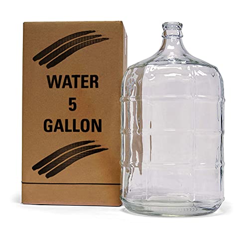 Home Brew Ohio 5 Gallon Glass Carboy