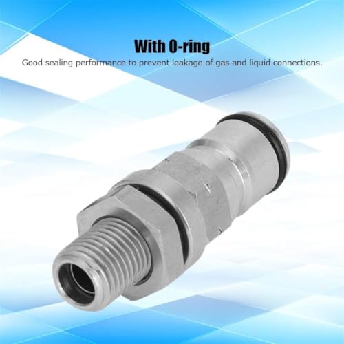 304 Stainless Steel Ball Lock Adapter Post Beer Keg Pressure Relief Valve Accessory(Gas)