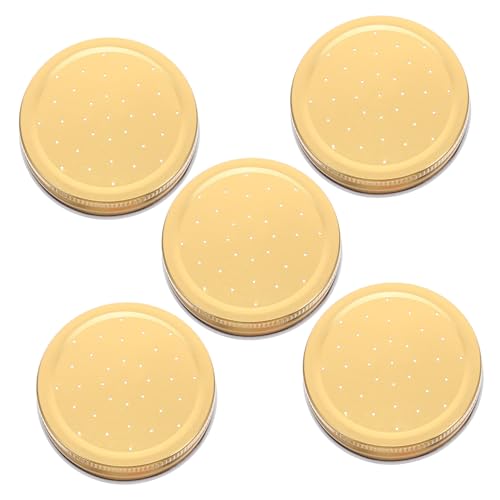 Outanaya 5pcs Bee Water Feeder Lids for Beehive Entrance Easy to Install Reusable Watering Station Versatile Beekeeping Supplies for Hydration and Feeding Needs