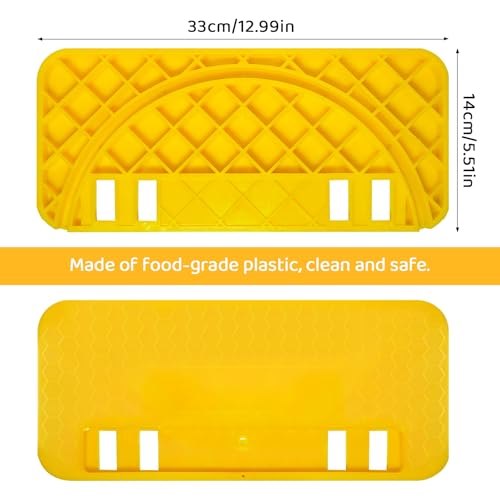 Honey Bucket 5 Gallon Beekeeping Supplies-Honey Gate & Stainless Steel Double Sieve Honey Strainer Honey Filter Bag Uncapping Tank Holder Honey Harvesting Equipment Beekeeping Kit (5 PCS/Set) | Leakproof plastic spigot|Dual stainless filter|Drawstring nyl