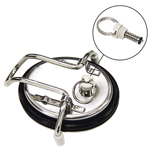 Corny Keg Pressure Relief Valve - LUCKEG Brand Ball Lock Keg Lid Release Valve for Cornelius Ball Lock Tank