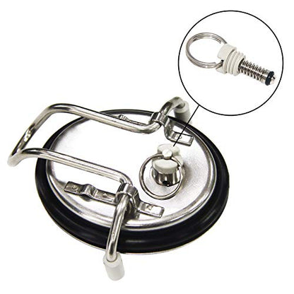 Corny Keg Pressure Relief Valve - LUCKEG Brand Ball Lock Keg Lid Release Valve for Cornelius Ball Lock Tank