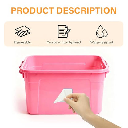300 Pcs 2×3 Inch Blank Removable Freezer Labels, Waterproof, Oil & Tear Resistant, No Residue Writable Stickers for Food Containers, Jars, Pantry and Meal Prep (Boho) - color: Boho
