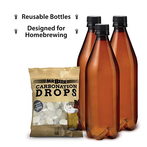 Mr. Beer - Craft Beer Making Kit (2 Gallon) Complete DIY Home Brew Set | Beer Making Kit for Beginners Everything Included | Reusable 25 oz Bottles | 2 Gallon Keg | Golden Ale - color: Complete Kit, size: 2 Gallon
