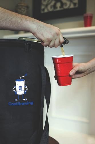 Keg Cooler for Home Brew. Beer Cooler for 5 Gallon Keg, Corny and Cornelius Kegs by Cool Brewing. CoolBrewCorny 3.0 Version