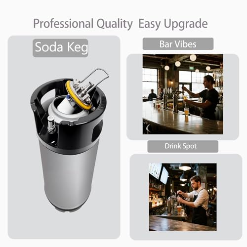 Stainless Steel Keg Lid for Cornelius Corny Kegs, Compatible with KL10955, for Soda and Home Brew