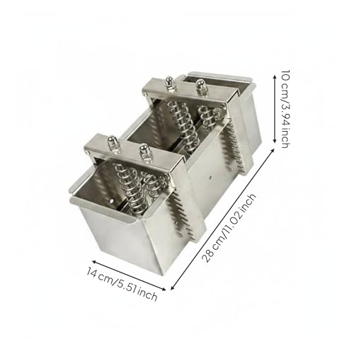 Stainless Steel Meat Multi Functional Assembly Efficient Compression Spring Suitable for Home Cooking Professional Kitchen, 3KG, Fixed Bottom - size: 3KG, style: Fixed Bottom