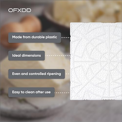 Drain Mat - Pack of 5 - Plastic Draining Mesh - Cheese Making Drying Mats