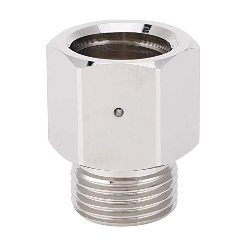 Pressure Relief Adapter, Silver Aluminum Refill Pressure Relief Valve for Aquarium Fish CO2 Tank Regulator or Homebrew Beer Keg Regulator