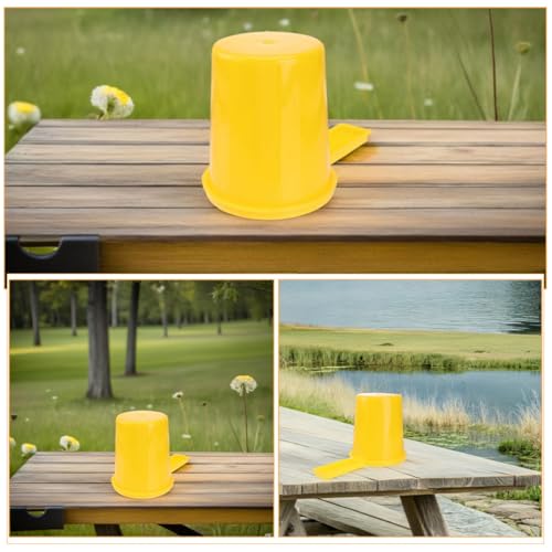 KESYOO 2pcs Beehive Water Feeder and Honeybee Entrance Feeder for Beekeeping, Plastic Hive Water Dispenser Round Top Design for Outdoor Bee Drinking Station