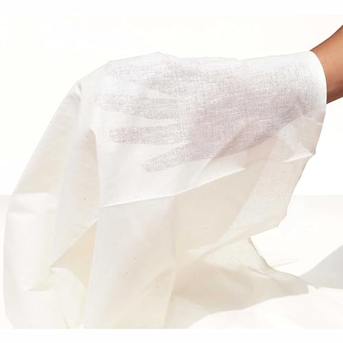 Pure Source India Muslin Cloth for Kitchen Unbleached Cotton for Straining Food Grade Bpa Free Chapati Roti Wrapping Fabric Momos Idli Steaming 1 x 2 Meter Natural White - size: 1 x 2 Meter