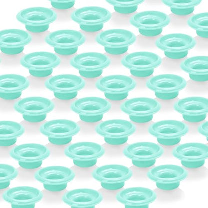 12PCs Dopamine color Silicone Gaskets Washers Seals for Cap Swing Flip Top for Home Brew Beer Soda Bottle Sealing (Mint Green) - color: Mint Green
