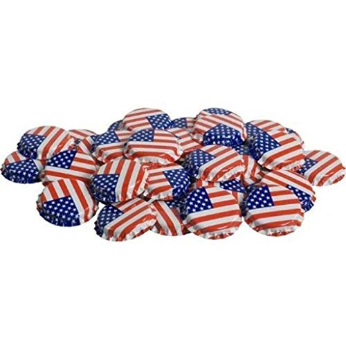 Bottle Caps - Green (50 Caps)