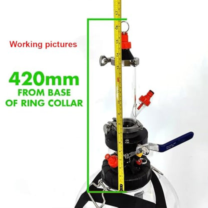 2/3-Inch Tri-Clover Butterfly Valve For Tri-Conical Fermenter – Pressure-Rated, Brewing Equipment for Beer, Wine, Mead – 1 Piece(2 Inch x 3 Inch) - size: 2 Inch x 3 Inch