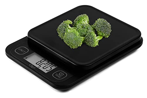 Ozeri Garden and Kitchen Scale II, with 0.1 g (0.005 oz) 420® Variable Graduation Technology® - color: Black