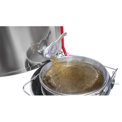 SEIWEI 1 Pack Honey Valve Tool Stainless Steel Honey Gate Honey Bucket Accesories Beekeeping Tool for Honey Extractor Bottling Pail, Easy to Install