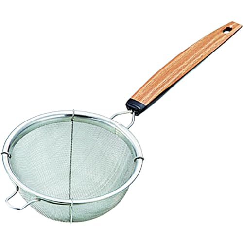 JapanBargain 2459, Fine Mesh Tea Strainer with Handle Stainless Steel Small Sifter For Drinks, Cocktails, Coffee and Matcha, 2-Pack