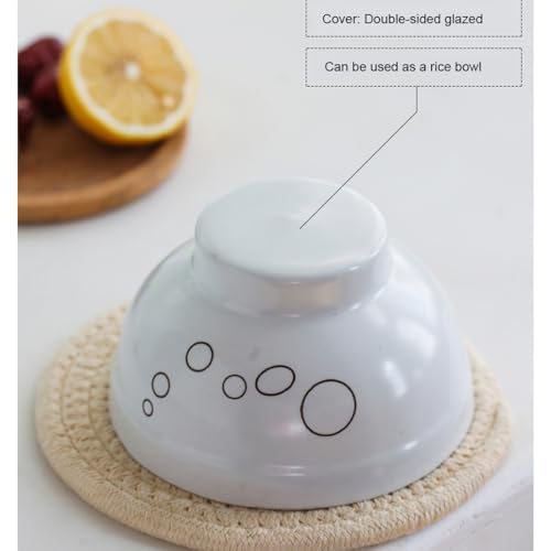MRYBD White Pickle Jar Large Traditional Sichuan Chinese Ceramic Fermenting Jar with Water Seal Airlock Lid, Ceramic Fermentation Crock for Pickling, Kimchi, Sauerkraut 3.5L - size: 3.5L