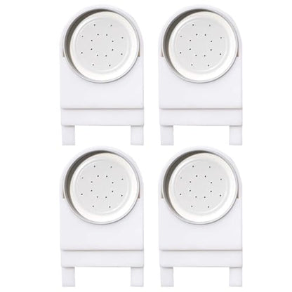 4 PCS Bee Hive Entrance Feeder, Beekeeper Tool Bee Drinking Beekeeping Equipment, for Most Jars - size: 4 PCS