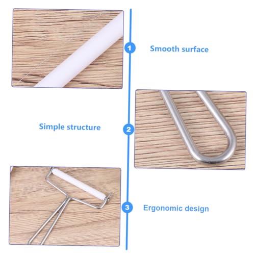 2pcs Stainless Steel Multi-purpose Cheese Slicer and Cream Cutter Efficient Butter Scraper for Kitchen and Bakery Ergonomic Wire Handle Silver Finish