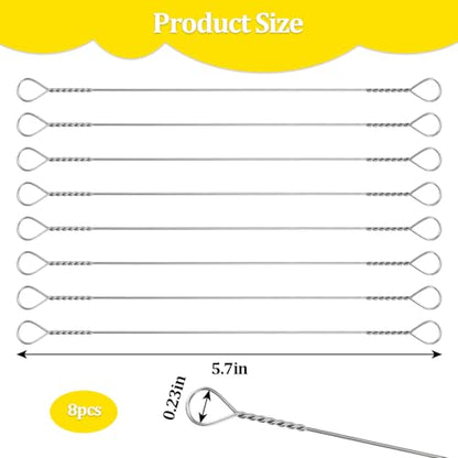 8 PCS Cheese Slicer Wire Replacement,Replacement Cheese Slicing Board Wire, Marble Cheese Slicing Board Wire,5.7-Inch Cheese Slicer Wire - style: 8 PCS