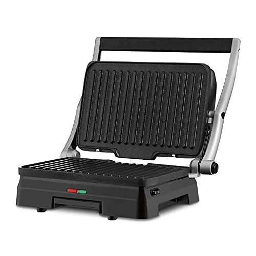 Cuisinart Griddler® Indoor Grill & Panini Press, Dishwasher-Safe Nonstick Cooking Plates, Stainless Steel, GR-11P1 - style: Griddler