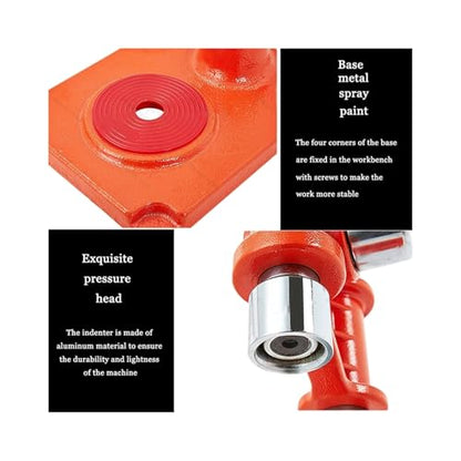 Manual Beer Capping Machine, Beer Bottle Capper with Non-Slip Base, 30MM Bottle Cap Diameter and Adjustable Capping Height, No Need Electricity and Easy to Use for Home Brewing