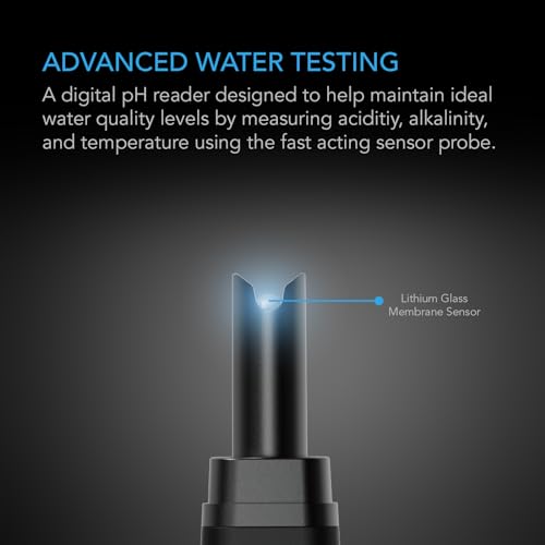 AC Infinity pH Meter PRO Kit, High Precision Digital pH Pen with ±0.01 pH Accuracy and Interchangeable Probe, Nutrient Test pH Meter for Water Hydroponics Plants, Gardening, Aquariums, Swimming Pools - size: pH Meter PRO Kit