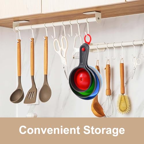 Kitchen Silicone Collapsible Funnel Set, Large, Medium, Small Multicolored Food Grade Funnels (3 Pcs Blue, Green, Red)