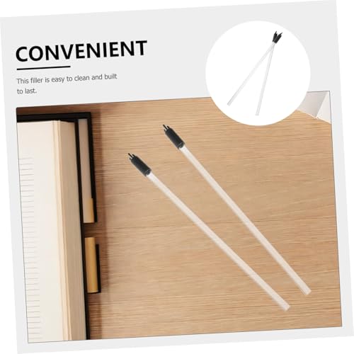 2-Pack Bottle Filling Wand with Reliable Shutoff Valve Easy to Use Plastic Beverage Filler for Home Brew Beer and Wine