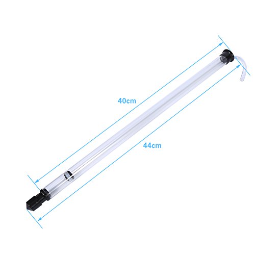 Auto Siphon Racking Cane with Clear Tubing for Home Brewing Beer and Wine Bottling Transfer