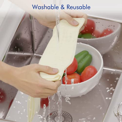 4 Yards Reusable Cheesecloth, Grade 100, Cheese Cloth for Straining Craft, 100% Cotton Unbleached Muslin Cloth Strainer for Cooking, Baking, Juicing, Cheese Making