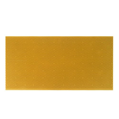 Beehive Waxed Coated Foundation Sheet 20pcs Deep Foundation 8-1/2-Inch Bee Waxed Foundation Sheets for Bee Frame for Beekeeping Supply (8-1/2-Inch) - size: 8-1/2-Inch