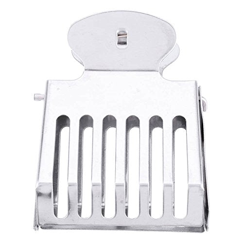 Queen Clips for Bees, Metal Honey Bee Queen Catcher Queen Bee Cage Queen Bee Catcher Cli Beekeeping Equipment (Black)