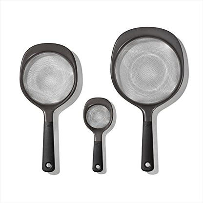 OXO Good Grips 3-Piece Strainer Set - size: 3 Strainer Set