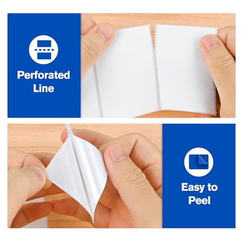 L LIKED 3" x 2" Thermal Labels, Blank Removable Labels with No Residue, Water and Oil Resistant, Use for Both Home and Office (1 Roll, 700 Labels) - size: 3x2-700