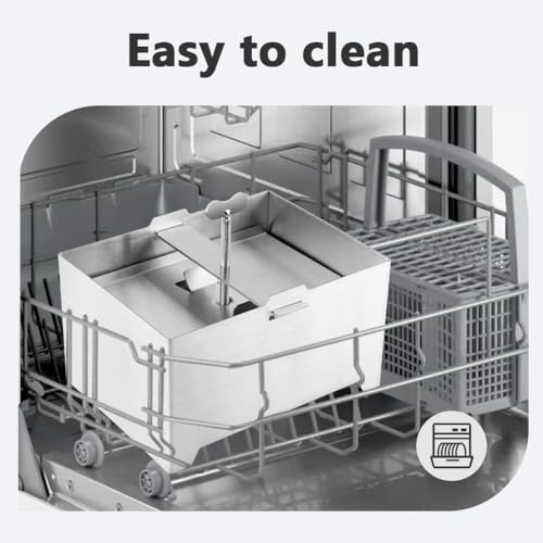 Stainless Steel Tofu Press, DIY Tofu Maker with To-fu Presser Towel and Drip Tray TofuPress Dishwasher Safe for Cheese, Yogurt Ham Press,Meat Pressing Paneer Make Vegetarian