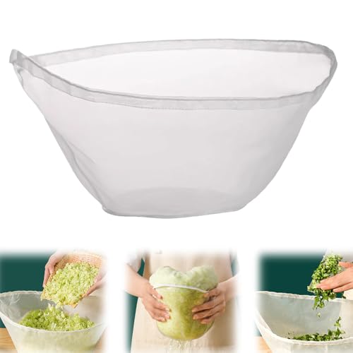 Soy Milk Bag Cheesecloth Bags,2025 New Cheese Cloth Bag for Straining,Reusable Straining Bags for Cooking Baking Juicing (1, Large) - color: Large
