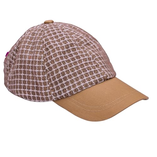 Three Layer Ventilated Beekeeping Veil in Round (3-Layer Hat, Khaki P-Cap) - color: Khaki P-CAP