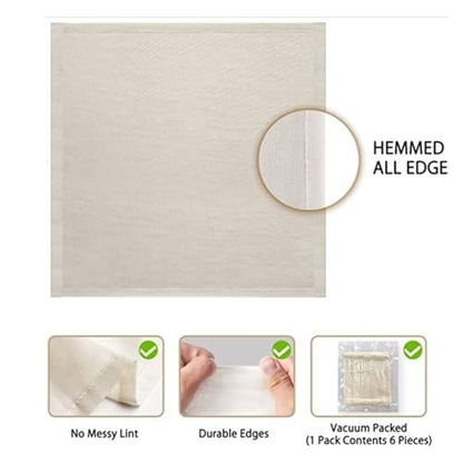 1pc Cotton Gauze Muslin Cheesecloth - Ideal for Tofu, Butter, and Cheese Making | Kitchen Gadget for DIY Soy Pressing and Baking(90x90cm) - size: 90x90cm