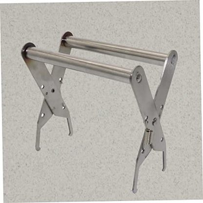 balacoo Stainless Steel Beekeeping Frame Grip Holder Tool Durable Frame Lifter for Beekeepers Essential Hive Equipment to Stings Professional Beekeeping Accessory