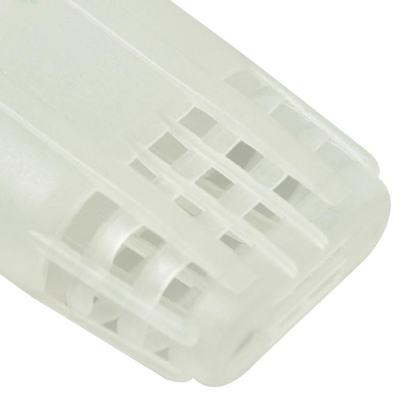 TopHomer 50pcs White Queen Bee Cages 2.56 * 1.10 * 0.43in Beekeeping Catcher Plastic Bee Isolator Clip Beekeeper Rearing Tools for Indoor Home Outdoor