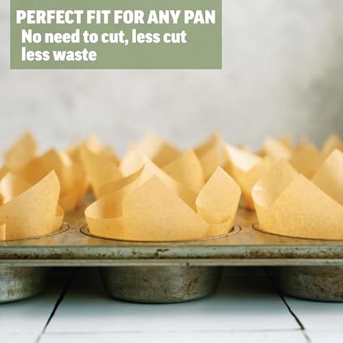 Zenlogy 5x5 Small Parchment Squares (300 sheets) - Unbleached, Non-stick, Pre-cut Parchment Paper- Ideal for Candy Wrappers, Liner Paper, Freezing and Storing, Separating, and Diamond Painting - size: 5x5 - 300 Sheets