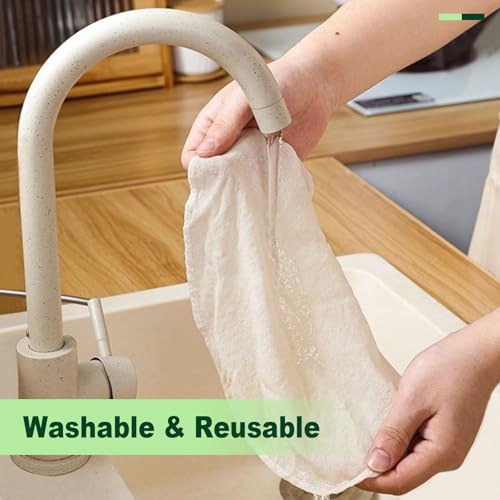 Cheese Cloths for Straining, 8 Pack Grade 100 Unbleached Hemmed Cheesecloth for Basting Turkey, Canning, Straining, Cheesemaking, Natural Ultra Fine (8, 15 * 15''&20 * 20") - size: 15*15''&20*20"