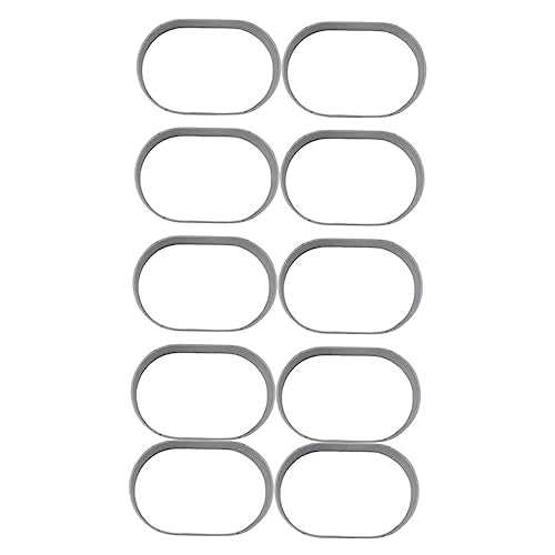 10pcs Stainless Steel Cheese Mould Cake Baking Mold Easy Demoulding for Homemade Cheesecake Candy and Cake Decorations - color: Silver
