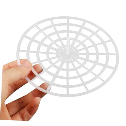 ABOOFAN 5pcs Fermentation Weight Pickle Jar Press Plates Round Mesh Pressing Rack for Kimchi Pickled Foods Multifunctional Easy to Clean Fermenting Kit