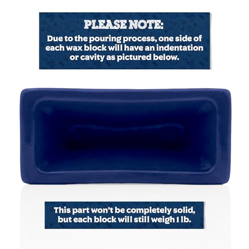 Fermentaholics Food-Grade Premium Cheese Waxes - 1 lb. – Cheesemaking Wax for Hard and Aged Cheeses – Protect and Preserve Your Cheese (1 LB Blue) - color: 1 LB Blue